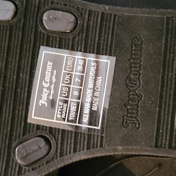 Juicy couture sandals NWOT - Picture 3 of 5